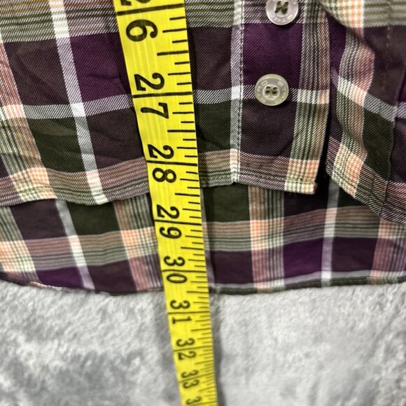 ETRO Button-Up Shirt Mens Size Medium/Large Plaid Long Sleeve Made in Italy - Picture 5 of 5